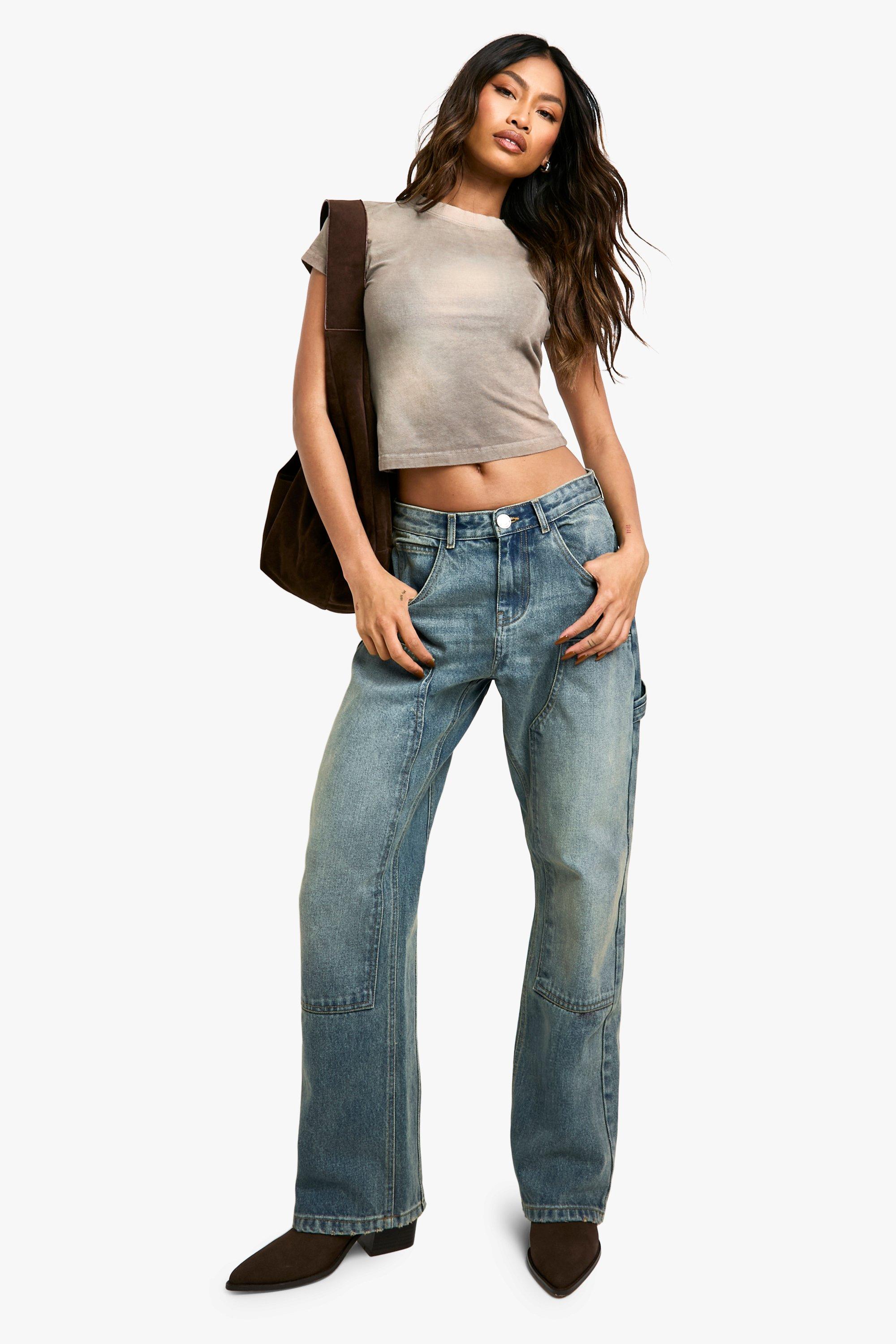 Womens Basics Boyfriend Jeans - Blue - 16, Blue | £10.00 Womens Basics Boyfriend Jeans - Blue - 16, Blue | £10.00